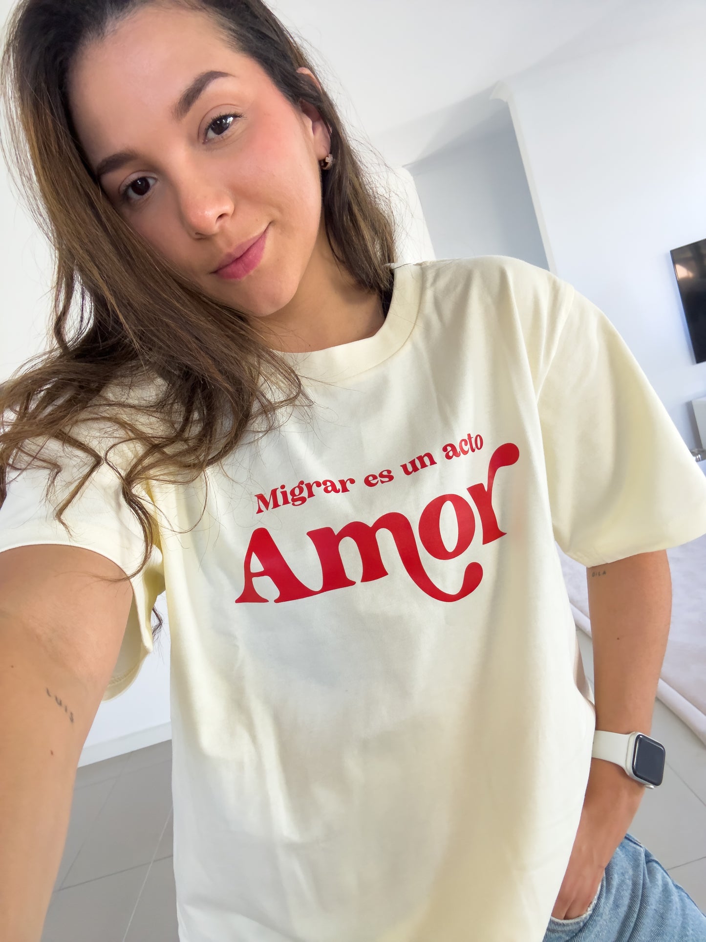 Migrar es un Acto de Amor T Shirt